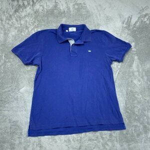 Southern Tide Skipjack Polo Shirt Blue Size L Mens Classic Fit a0206